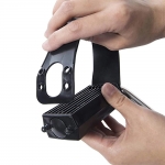 Folding Pedal Bike Exerciser Legs Arms Trainer Gym Home Sport Fitness Bicycle with LCD Display