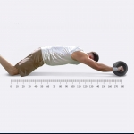 YESOUL LED Display Smart Abdominal Wheel  Abs Roller Auto Rebound Yoga Wheel Abs Muscle Core Traning Equipment