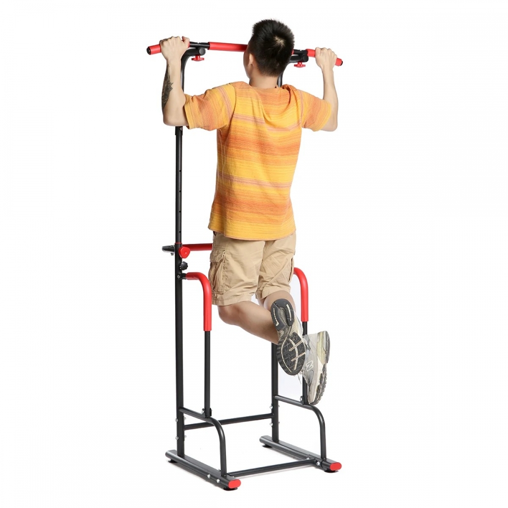 140-195cm Push-Ups Stands Fitness Chin Up Bar Abdominal Muscle Training Home Gym Fitness Equipment Max Load 120kg - Generic - Fitness - BBC-1810158 - bargainbasement.club