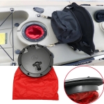6'' Marine Hatch Cover Plastic Boat Screw Out Deck Inspection Plate Boat Drop-shipping For Boat Kayak