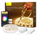 TREATLIFE ST10 Smart Led Strip Lights, 16.4ft Color Changing WiFi RGB LED Lights TV Backlight, Compatible with Alexa, Google Home for Voice Control, for Bedroom, Kitchen, Party