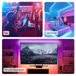 TREATLIFE ST10 Smart Led Strip Lights, 16.4ft Color Changing WiFi RGB LED Lights TV Backlight, Compatible with Alexa, Google Home for Voice Control, for Bedroom, Kitchen, Party