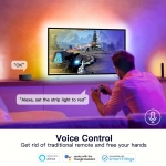 TREATLIFE ST30 Smart Led Strip Lights, 9.8ft Color Changing WiFi RGB LED Lights TV Backlight, Compatible with Alexa, Google Home for Voice Control, for Bedroom, Kitchen, Party