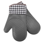 4 Pcs/set Silicone Heat Insulation Grips Oven Mitts Gloves Cooking Mitts for Kitchen Camping Picnic BBQ