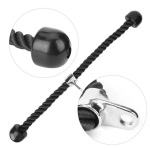 Tricep Rope Abdominal Crunches Cable Pull Down Laterals Biceps Muscle Training Fitness Body Building Gym Pull Rope