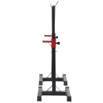 1 Pair of 16 Gear Adjustable Barbell Rack Stand Squat Bench Press Rack for Home Gym Weight Liftting Fitness Exercise - Generic - Fitness
