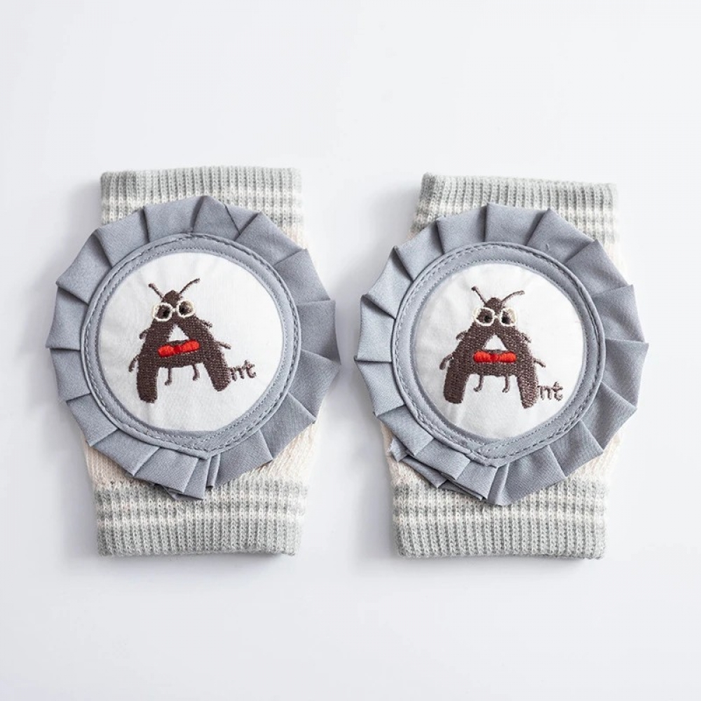 Thick Sponge Summer Children's Knee Socks Mesh Breathable Non-Slip Crawling Children Protective Gear