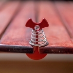 5pcs  Aluminum Alloy Tent Nail Set Spring Fish Bone Shape Camping Plank Hook Tent Peg Wind Stopper Buckle Camping Accessories