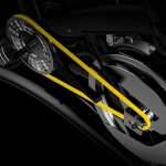 Fitness Bike Magnetic Belt Ultra-quiet Training Bicycle Sport Home Gym Equipment