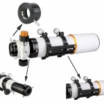 SVBONY SV503 102/F7 ED Extra Low Dispersion Achromatic Refractor OTA Astronomical Telescope Introductory Stage for Astrophotography