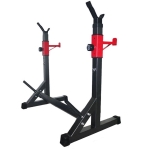 Multifunction Adjustable Barbell Rack Squat Weight Bench Support Stand Outdoor Fitness Sport
