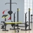 Multifunctional Fitness Dumbbell Bench Foldable Bird Chair Adjustable Weightlifting Squat Rack Sit Up Bench Home Gym