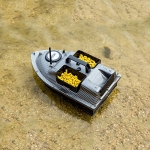 ZANLURE V18GPS 12000mAh Battery GPS Intelligent LCD screen Remote Control RC Boat Fishing Bait Boat 500M Fixed Point GPS Positioning Automatic Return Outdoor Bait Delivery Boat Fishing Boat