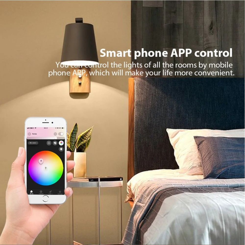 GLEDOPTO Smart ZigBe 3.0 4W RGBCCT MR16 Spotlight Pro Bulb 25 Degree Beam Angle Work with Alexa Plus APP/Voice/RF Control