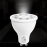 GLEDOPTO Smart for ZigBee 3.0 4W GU10 Pro Spotlight RGBCCT Bulb 25 Degree Beam Angle Work with AlexaEcho Plus App/Voice/RF Control