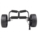 Folding Kayak Cart Universal Portable Kayak Boat Carrier Tote Trolley Load 150lb Swimming Camping Beach