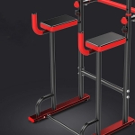 Adjustable Power Tower Pull Up Bar Dip Station Multi-function Workout Equipment raining Fitness Exercise Home Gym