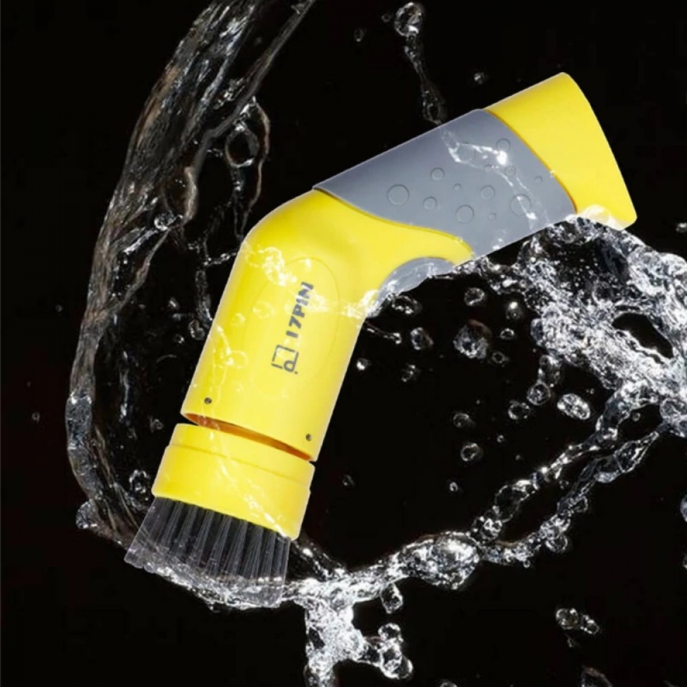 17PIN Electric Dishwasher Camping Picnic Kitchen Stain Removal Power Cleaner Outdoor BBQ Grill Stove Cleaning Tool - Generic - Cleaning - BBC-1892433 - bargainbasement.club