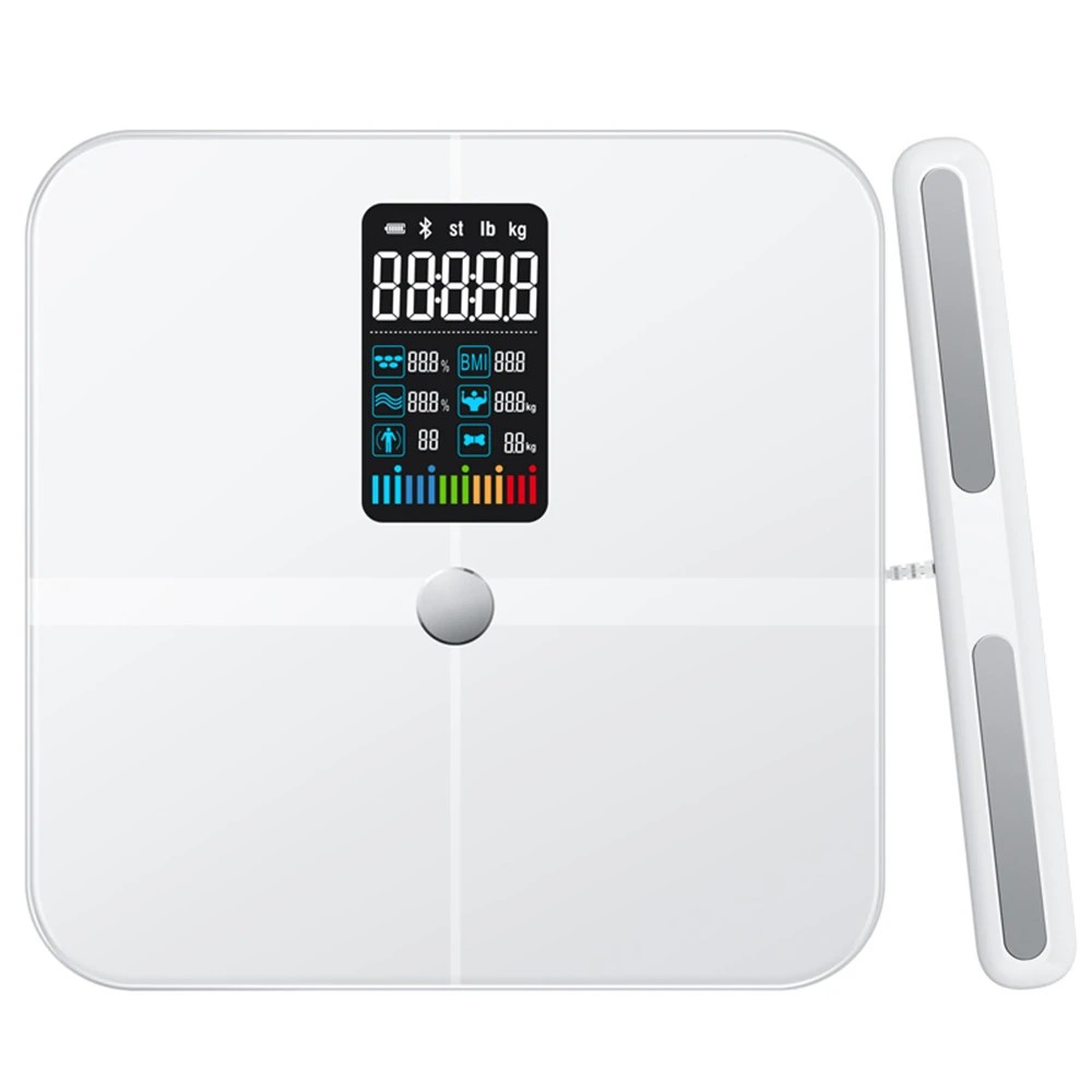 ICOMON Smart Heart Rate Scale BMI Connected Body bluetooth APP Connected Human Health Weighing Scale