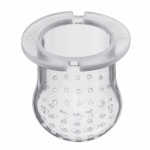 CAMTOA Baby Teething Bars Flexible Easy to Hold Silicone Hollow Teething Tube