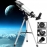 IPRee® 90X 50mm Monocular Telescope Astronomical Refractor Telescope Refractive Eyepieces With Tripod For Beginners