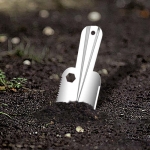 Titanium Camping Portable Shovels Outdoor Compact Poop Shovel Trowel Ultralight Backpacking Multi Tool for Hiking Household Garden Survival