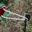 4PCS 30CM Tent Pegs Steel Iron Ground Pegs  Windproof Canopy Fixing Stakes Outdoor Camping Tent Pegs With Luminous Circle