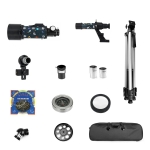 120X Astronomical Telescope 70MM HD High-Power Portable Tripod Night Vision Deep Space Star View Moon Universe - Generic - Telescopes