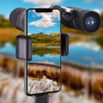 8x22 Optical Telescope HD BAK4 Portable Binocular Mini Telescope for Camping Hunting Travel