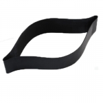 40lbs Yoga Resistance Rubber Indoor Fitness Equipment Pilates Sport Training Workout Elastic Bands-Black