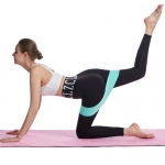 2023 Hip Trainer 120 Pounds Yoga Resistance Belt Training Pull Rope for Sports Pilates Fitness Gym - Generic - Fitness