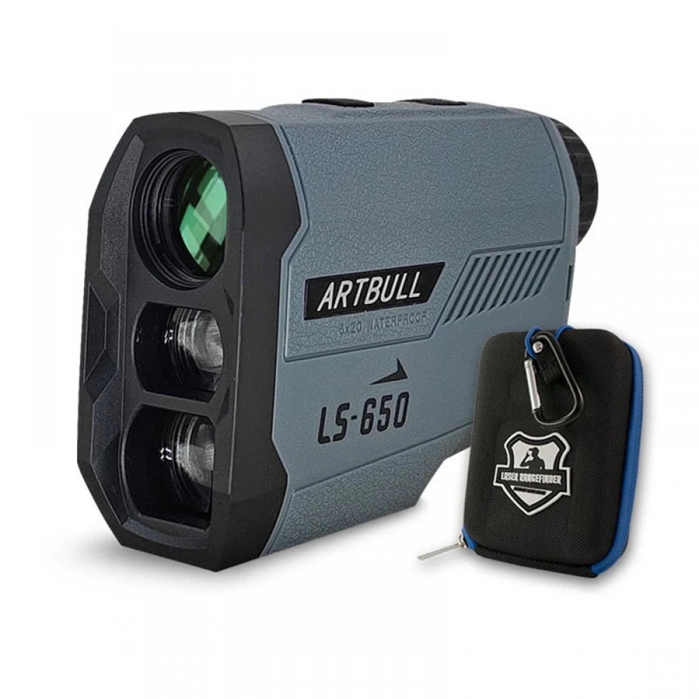 ARTBULL Laser Rangefinder 650M Telescope with Flag-Lock Slope Pin Distance Meter for Hunting Monocular
