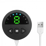 Smart Electric EMS Fitness Abdominal Trainer USB Rechargeable 3-gear Body Muscle Training Fat Loss Belt for Arm Leg Buttlocks Exercise