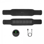 Smart Electric EMS Fitness Abdominal Trainer USB Rechargeable 3-gear Body Muscle Training Fat Loss Belt for Arm Leg Buttlocks Exercise