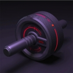 Ab Roller Abdominal Muscle Trainer Mute Belly Holding Exercise Roller for Body Shaping Abs Core Workout Home Gym Fitness Equipment