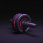 Ab Roller Abdominal Muscle Trainer Mute Belly Holding Exercise Roller for Body Shaping Abs Core Workout Home Gym Fitness Equipment