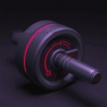 Ab Roller Abdominal Muscle Trainer Mute Belly Holding Exercise Roller for Body Shaping Abs Core Workout Home Gym Fitness Equipment