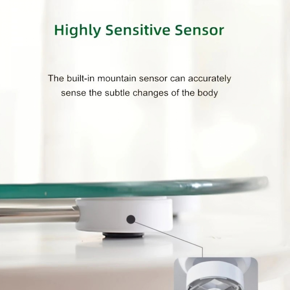 2 in 1 Household Smart Body Scale 180kg Max Weight Capacity 4 Sensors Accurately Measure LCD Display USB Rechargeable Fitness Scale for Health Measuring - Generic - Smart Scales - BBC-2004972 - bargainbasement.club