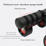 Four Whee lAbdominal Roller Push up Home Fitness Equipment Wear-resistant Anti-slip 500kg Weight Capacity Body Arm Waist Muscle Trainer