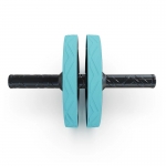 Abdominal Tonifying Wheel Mute Muscle Exercise Roller Dual Handle Sports Ab Wheels for Body Shaping Abs Core Workout Home Gym Fitness Equipment