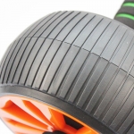 Abdominal Tonifying Wheel Mute Anti Slip Removable Muscle Exercise Roller Dual Handle Sports Ab Wheels for Body Shaping Abs Core Workout Home Gym