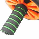 Abdominal Tonifying Wheel Mute Anti Slip Removable Muscle Exercise Roller Dual Handle Sports Ab Wheels for Body Shaping Abs Core Workout Home Gym