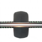 Abdominal Tonifying Wheel Mute Anti Slip Removable Muscle Exercise Roller Dual Handle Sports Ab Wheels for Body Shaping Abs Core Workout Home Gym