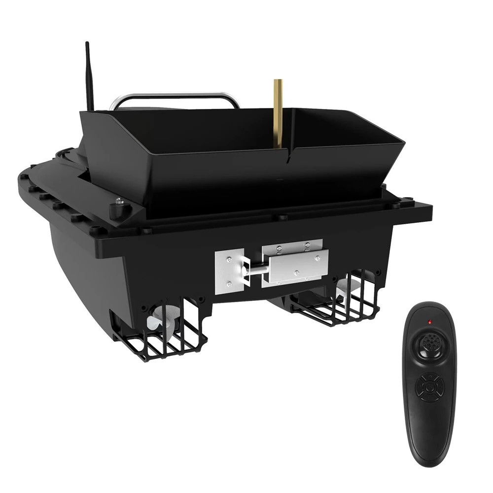12V High-speed Smart Remote Control RC Bait Boat Dual Powerful Motors 500M Signal Reception Night Navigation Light Positioning 18000mAh Max Battery 1.2KG Large Load Bait Carry Outdoor Bait Delivery Boat Fishing Boat - Generic - Bait Boats - BBC-2014712 - bargainbasement.club