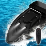 12V High-speed Smart Remote Control RC Bait Boat Dual Powerful Motors 500M Signal Reception Night Navigation Light Positioning 18000mAh Max Battery 1.2KG Large Load Bait Carry Outdoor Bait Delivery Boat Fishing Boat - Generic - Bait Boats