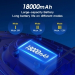 12V High-speed Smart Remote Control RC Bait Boat Dual Powerful Motors 500M Signal Reception Night Navigation Light Positioning 18000mAh Max Battery 1.2KG Large Load Bait Carry Outdoor Bait Delivery Boat Fishing Boat - Generic - Bait Boats