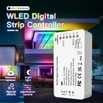 GLEDOPTO WLED Strip Light Controller 5-24V WS2812B WS2811 SK6812 TM1814 WS2813 WS2815 RGBIC LED Digital Strip Wifi Controller