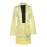 Women's Office  2-piece Short Skirt And Suit Yellow Black Suits