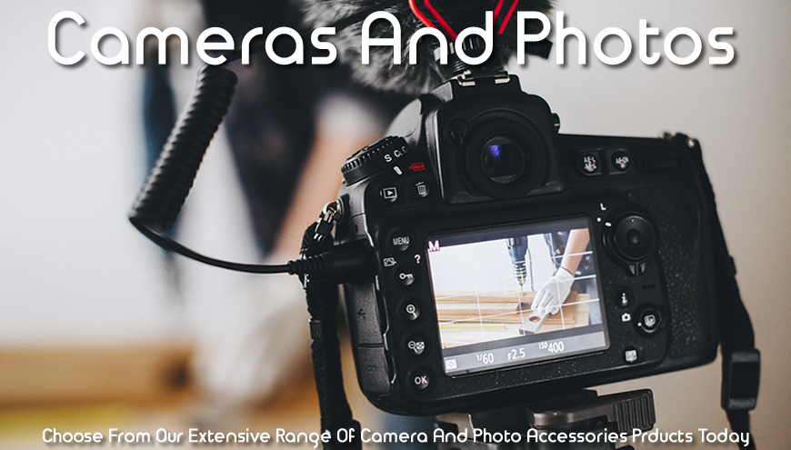 Choose From Our Hughe Range Of Cameras And Photo Accessories Products Today