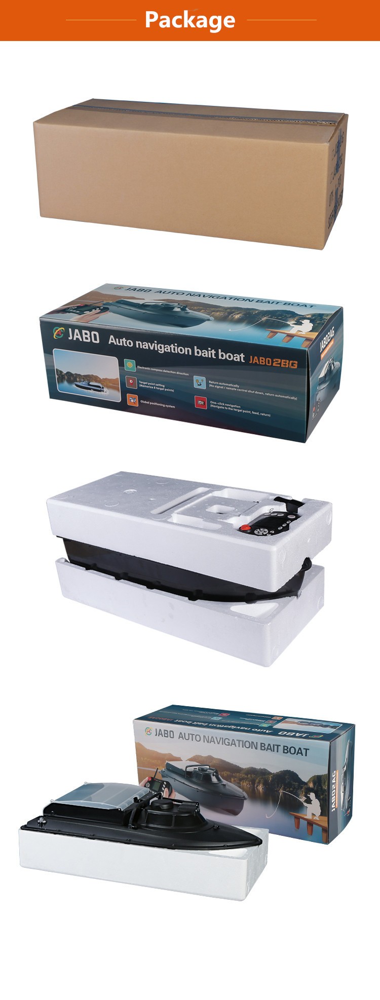 ZANLURE GPS Position Automatic Return Remote Control Fishing Bait Boat RC Carp Fishing Feeder Outdoor Fish Finder